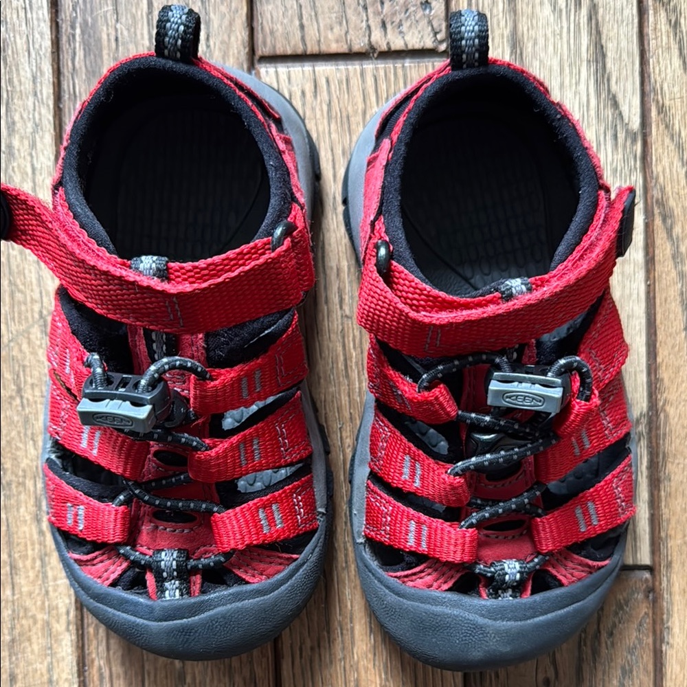 KEEN Kids Red Sandals